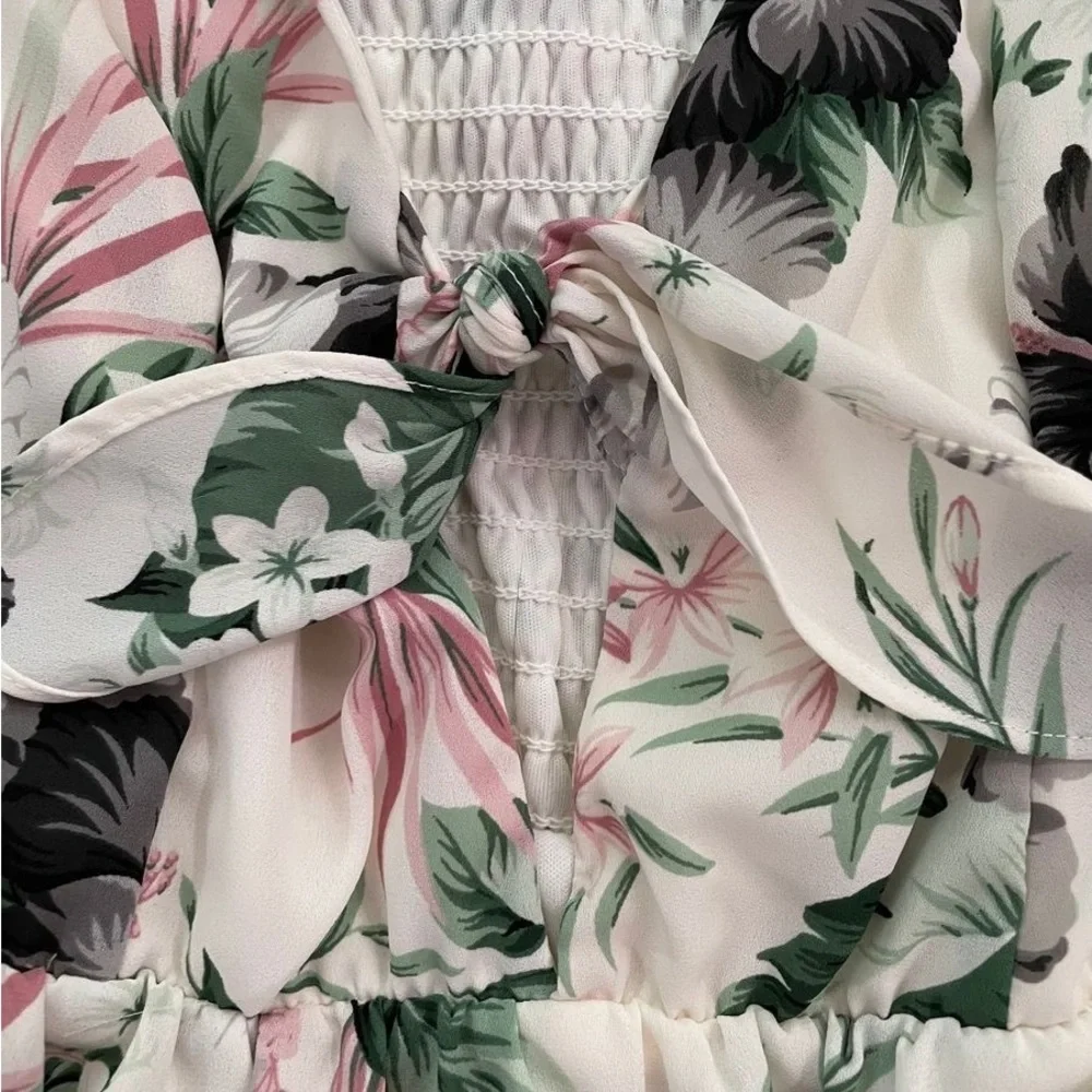 Sienna Sky Spaghetti Strap Floral Dress - Picture 4 of 6